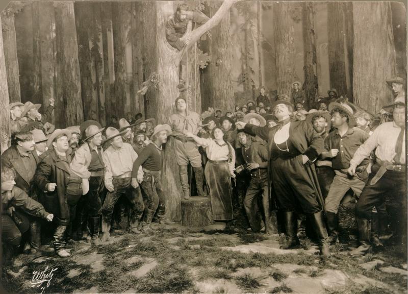 From the world premiere of La Fanciulla del West on Dec. 10, 1910.